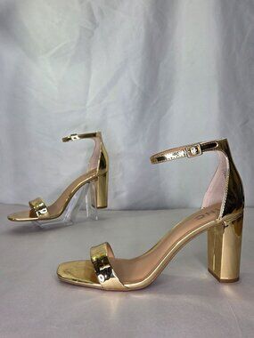I.N.C. International Concepts Lexini Two-Piece Sandals - Gold
